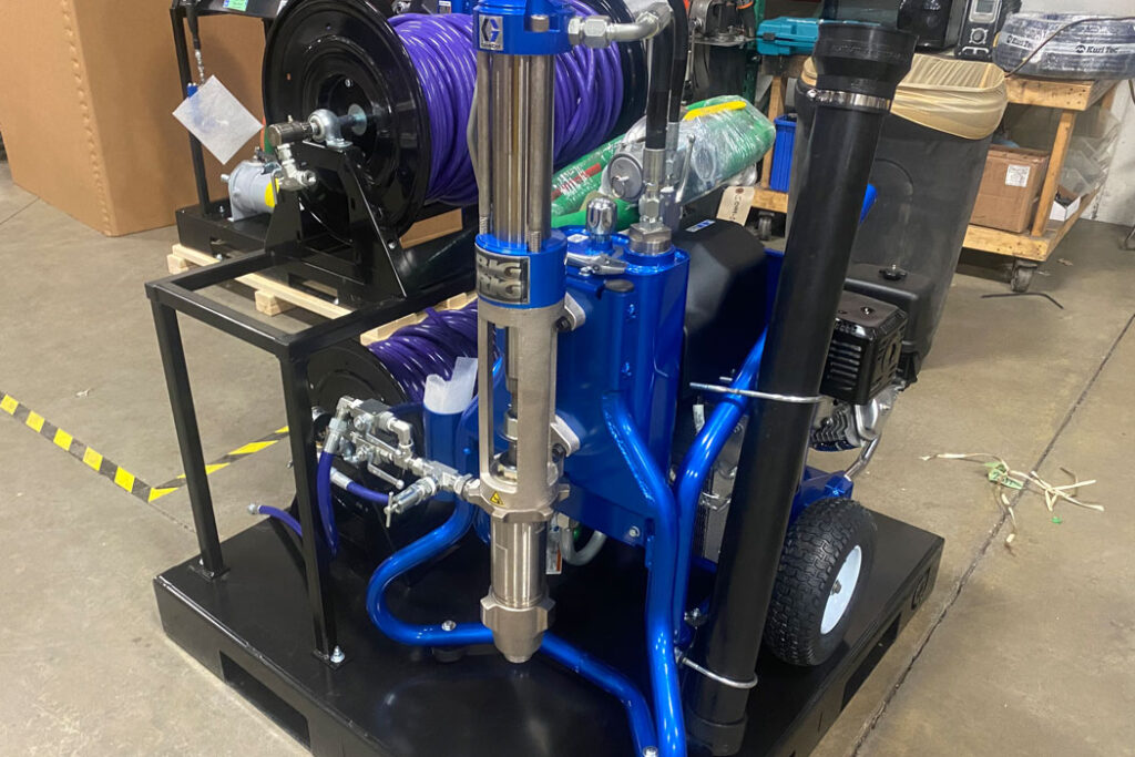 GH833 Non-Heated Integrated Graco Skid