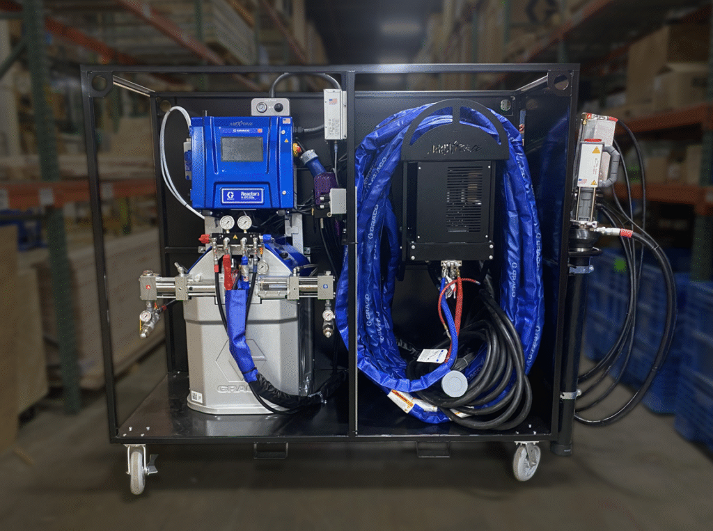 Spray Foam Cart with Mini Compressor