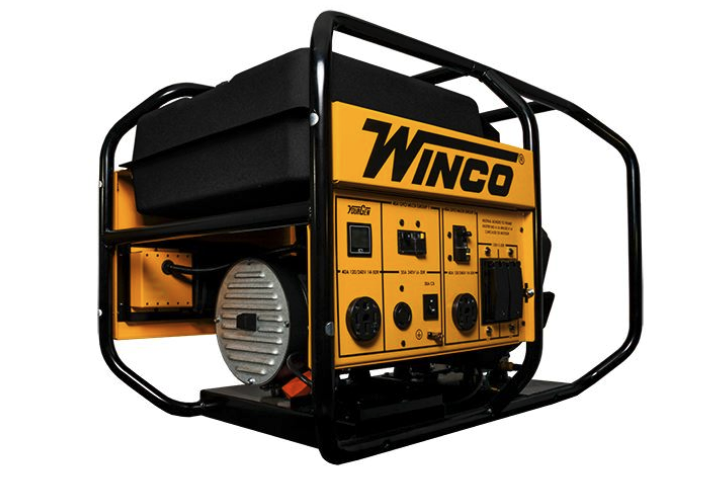 INSTALLED, 22KW WINCO BIG DOG GAS