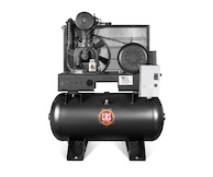 COMP, 7.5HP 3PH, 30 GAL HOR - INST